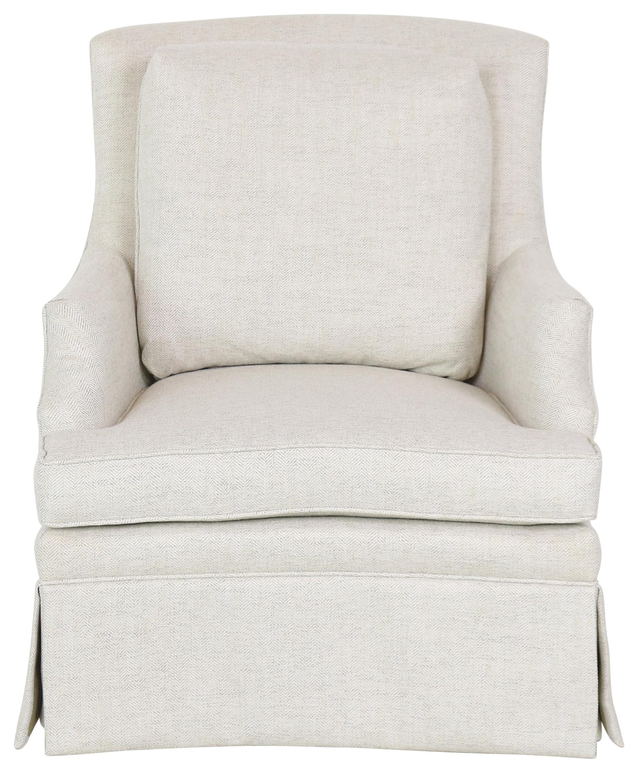 Upholstered swivel rocking chair on sale